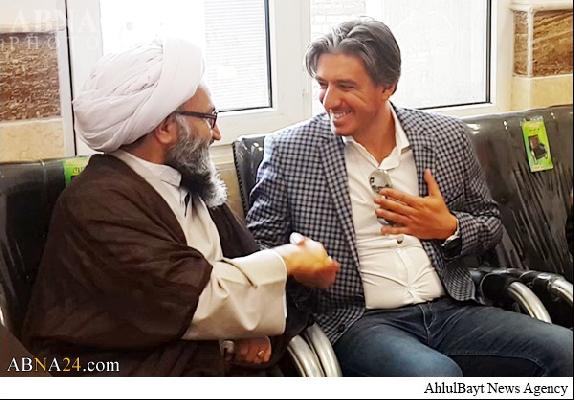 تشرف مرد ایتالیایی به دین اسلام در شهر اهواز 